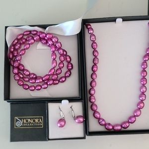 Honora pearl purple set